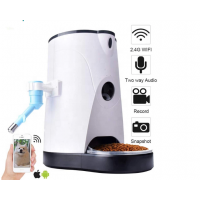 Automatic Pet Feeder Food Dispenser Portion Control, Voice Recorder, Programmable Timer feeding